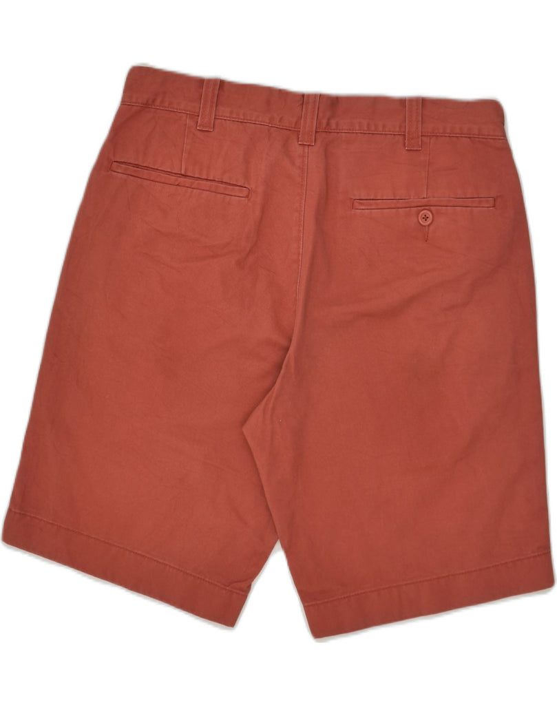 J. CREW Mens Chino Shorts W30 Medium Red Cotton | Vintage J. Crew | Thrift | Second-Hand J. Crew | Used Clothing | Messina Hembry 