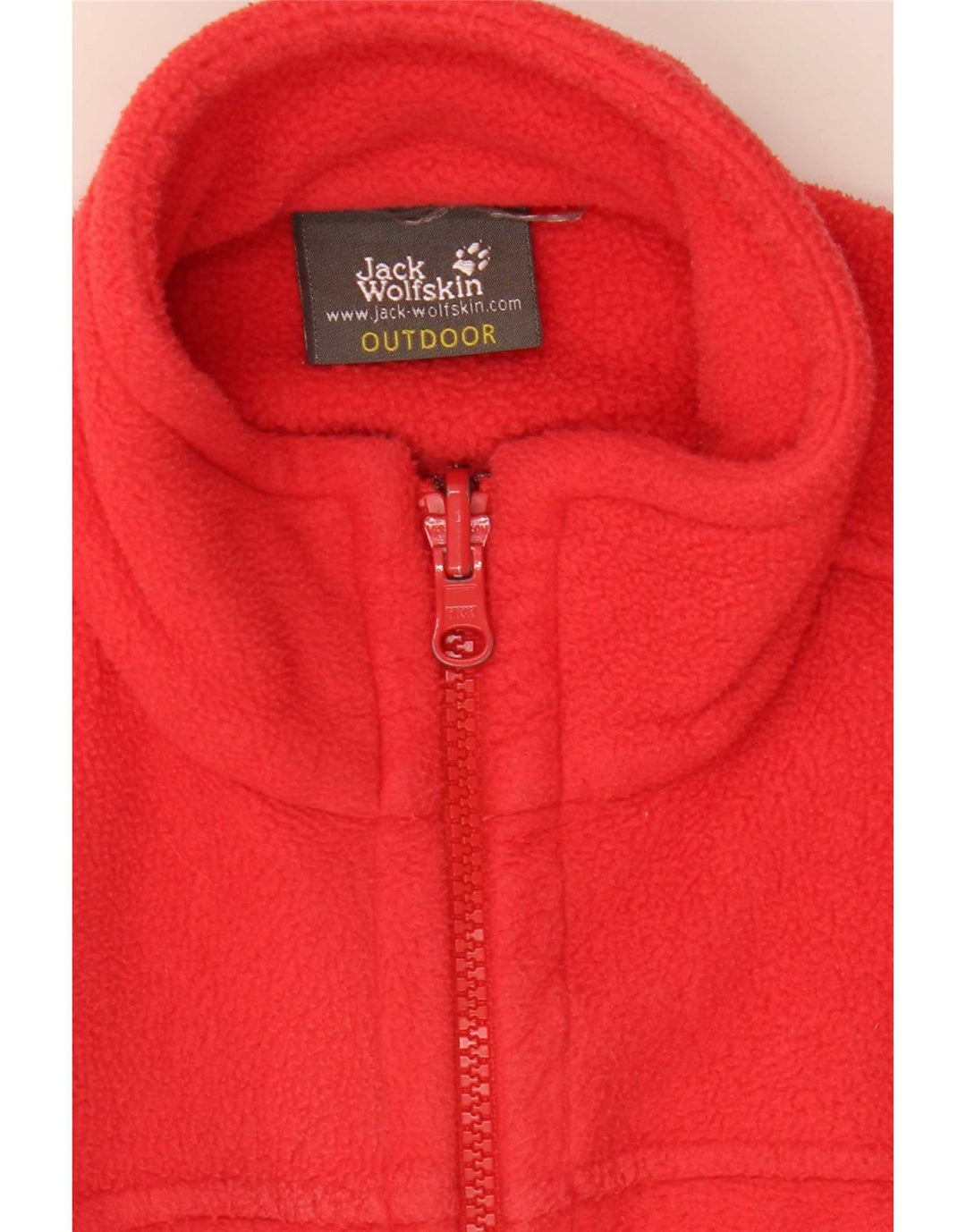 Jack Wolfskin Womens Fleece Jacket UK 12 Medium Pink