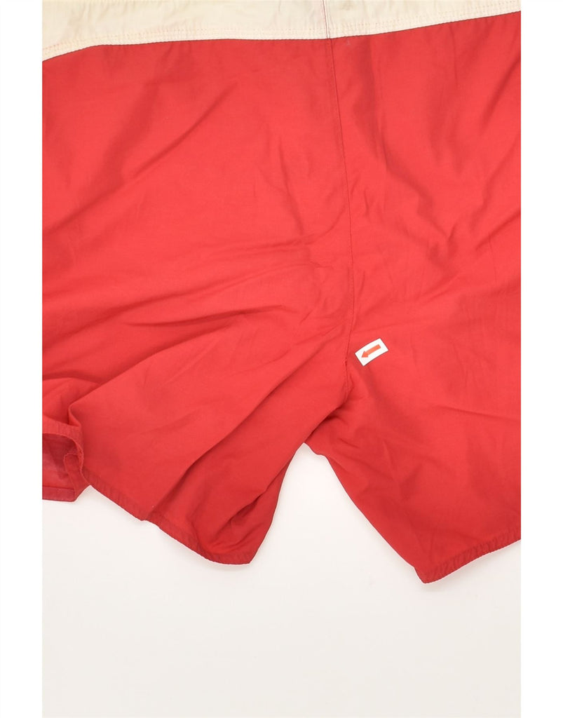 COLMAR Mens Swimming Shorts XL Red Colourblock | Vintage Colmar | Thrift | Second-Hand Colmar | Used Clothing | Messina Hembry 