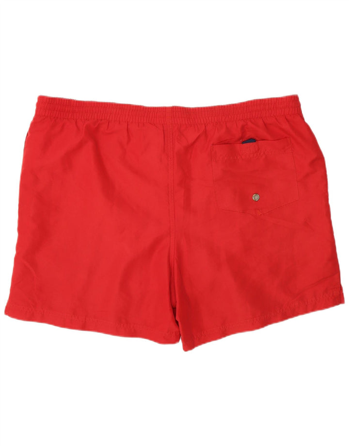 Fila Mens Swimming Shorts Medium  Red Polyester