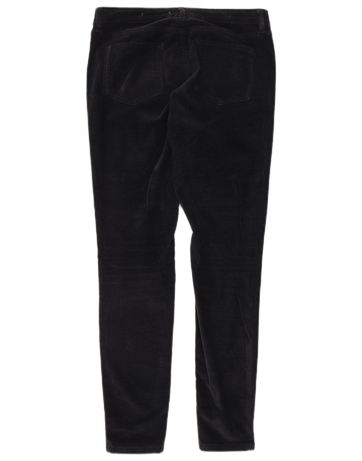 FAT FACE Womens Jegging Corduroy Trousers UK 10 Small  W32 L30 Navy Blue