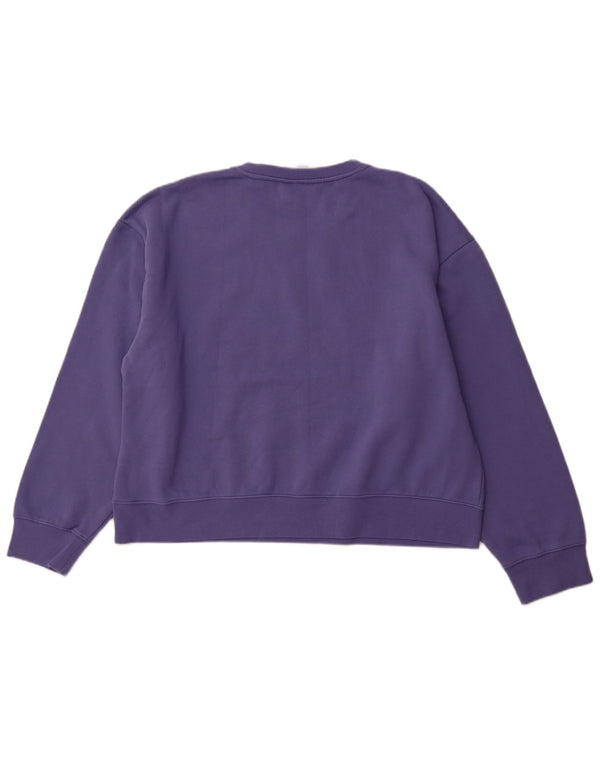 CHAMPION Womens Sweatshirt Jumper UK 20 2XL Purple Cotton