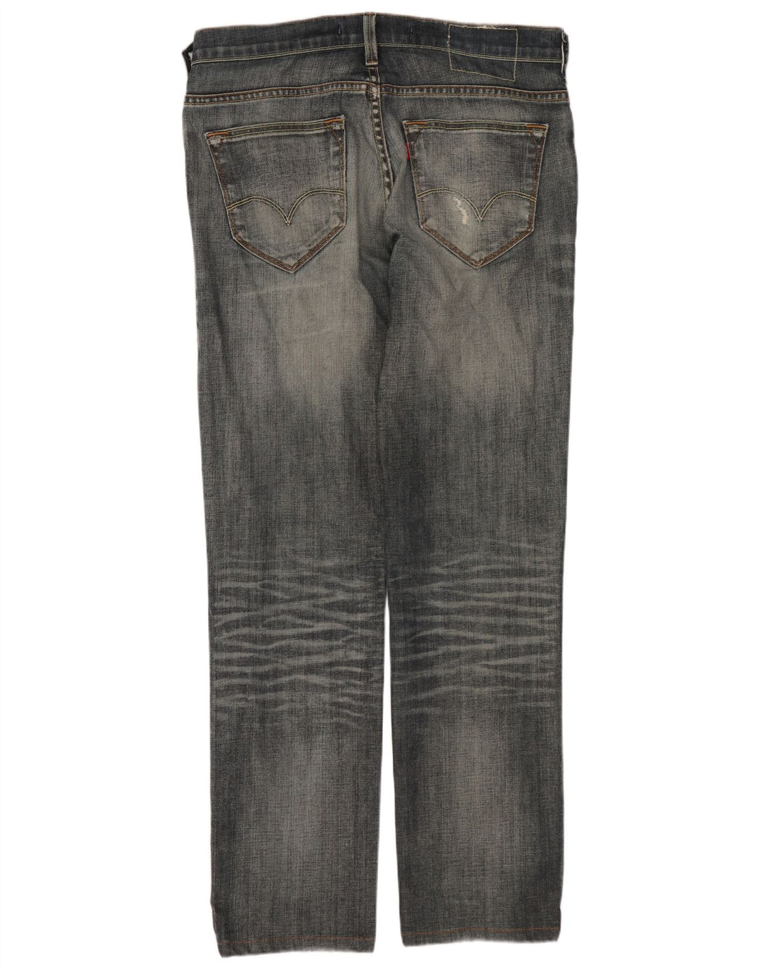 LEVI'S Mens 519 Slim Jeans W32 L30 Blue Cotton