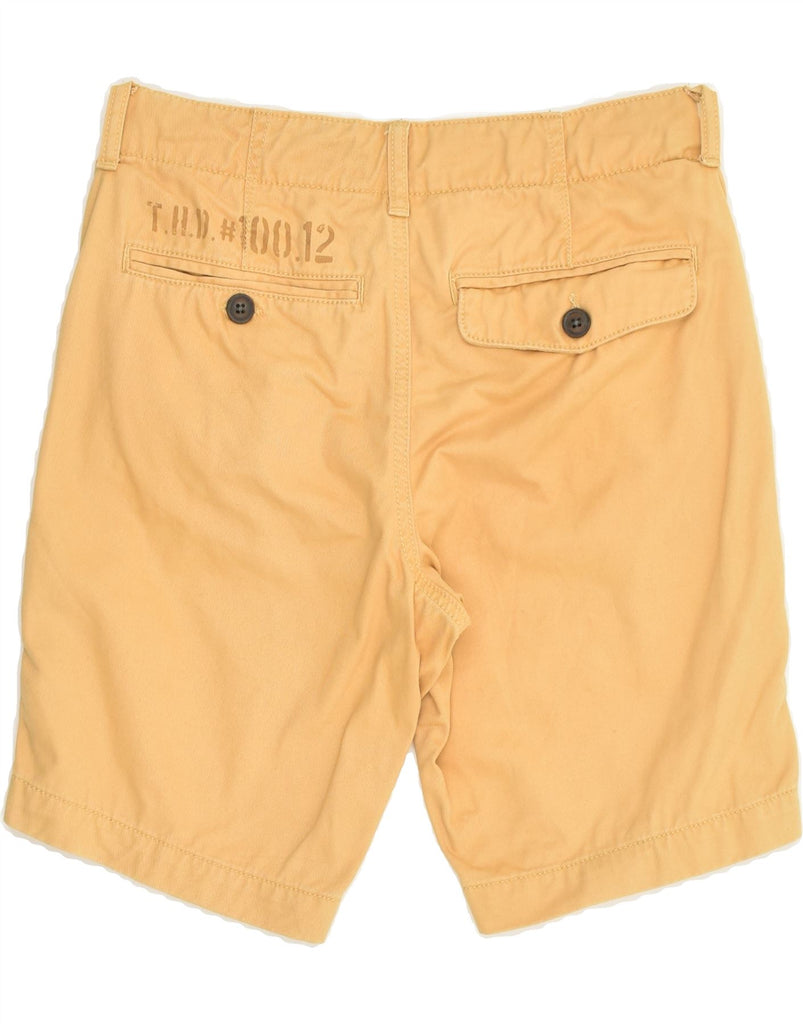 TOMMY HILFIGER Boys Chino Shorts 13-14 Years W27  Yellow Cotton | Vintage Tommy Hilfiger | Thrift | Second-Hand Tommy Hilfiger | Used Clothing | Messina Hembry 