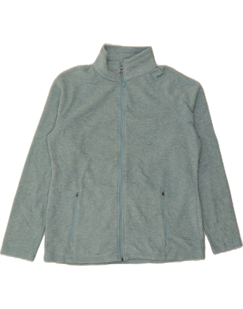 EDDIE BAUER Womens Fleece Jacket UK 16 Large Blue Polyester Vintage Eddie Bauer and Second-Hand Eddie Bauer from Messina Hembry 