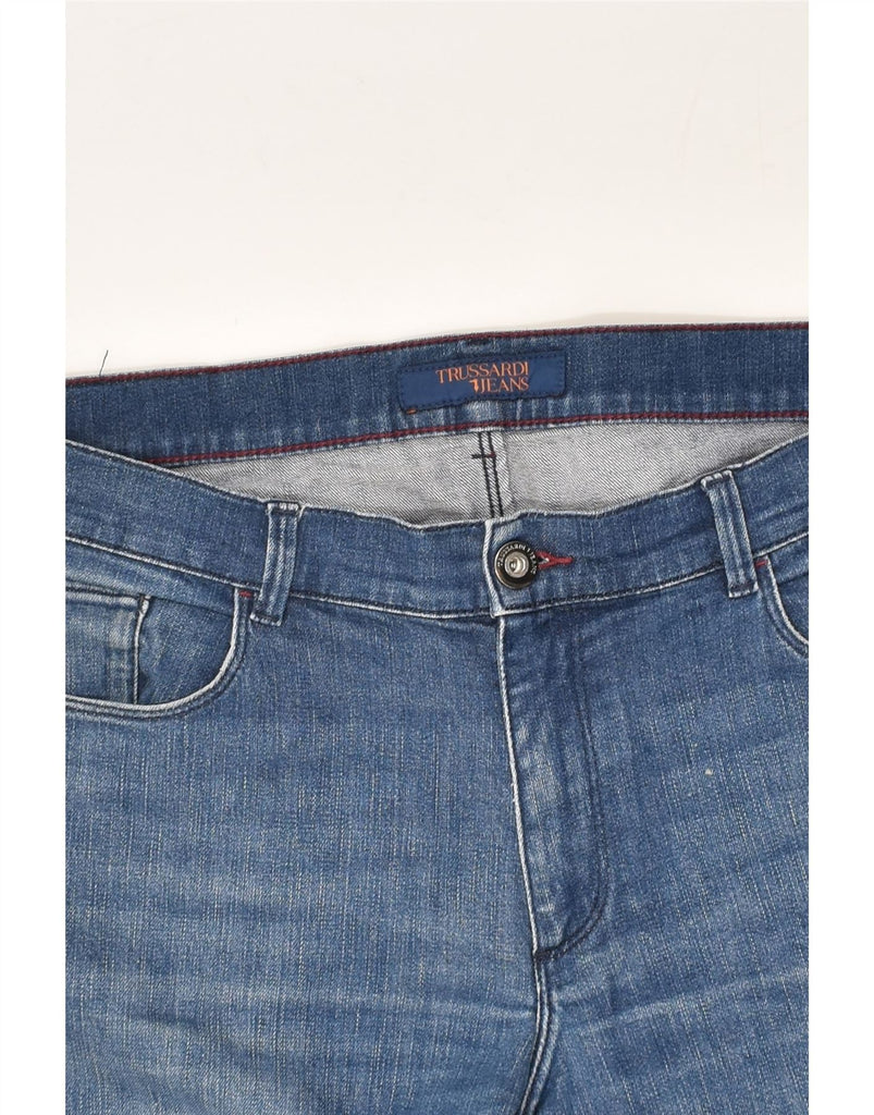 TRUSSARDI Mens Slim Jeans W38 L34 Blue | Vintage Trussardi | Thrift | Second-Hand Trussardi | Used Clothing | Messina Hembry 