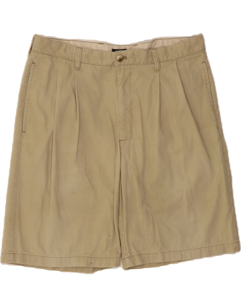 IZOD Mens Pegged Chino Shorts W36 Large Beige Cotton Vintage Izod and Second-Hand Izod from Messina Hembry 