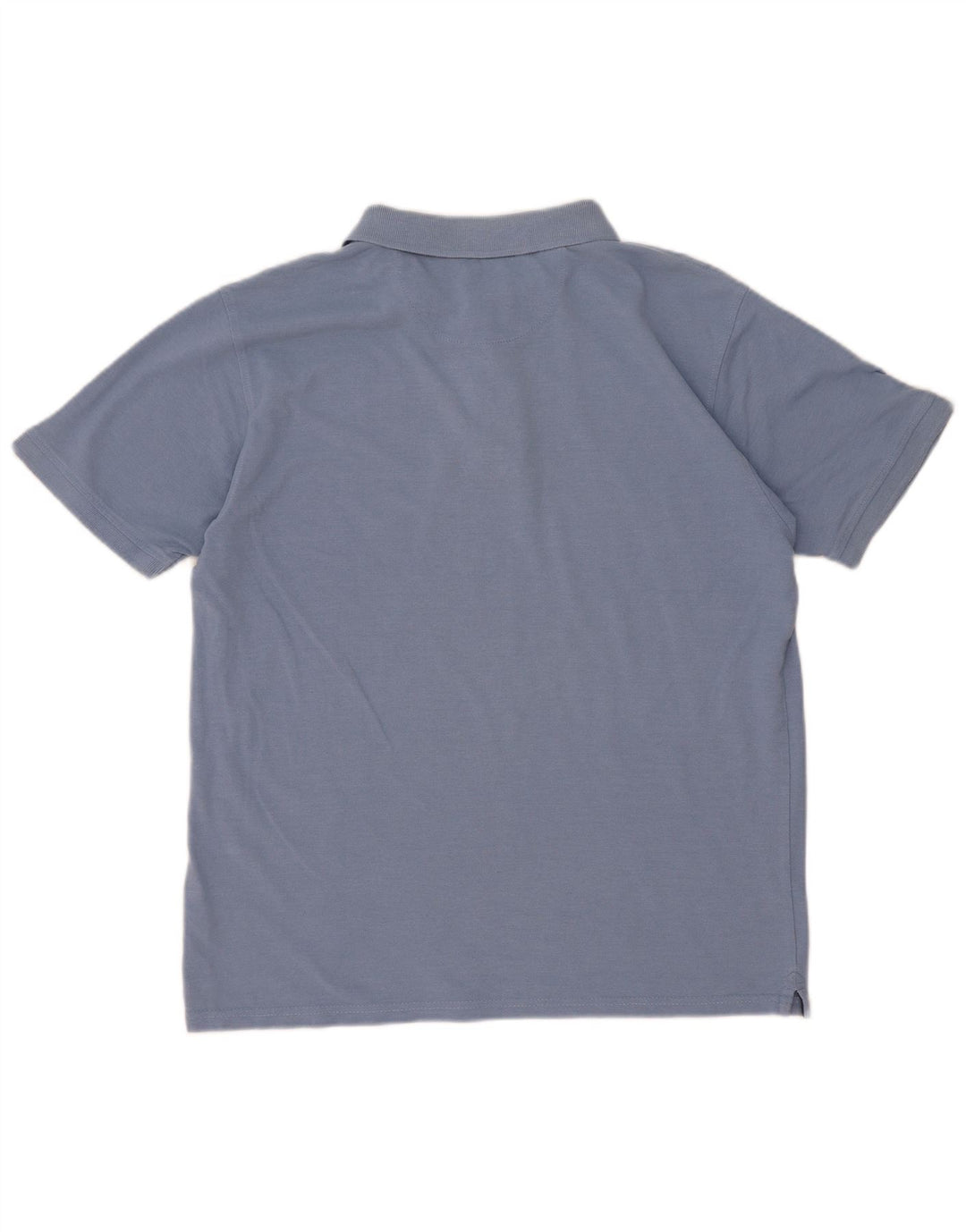 James Pringle Mens Polo Shirt Medium Blue Cotton