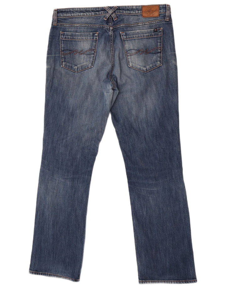 Tommy Hilfiger Womens Straight Jeans W32 L30 Blue Cotton