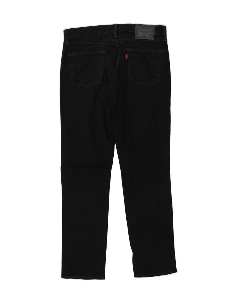 LEVI'S Mens 511 Slim Jeans W34 L34 Black Cotton | Vintage Levi's | Thrift | Second-Hand Levi's | Used Clothing | Messina Hembry 