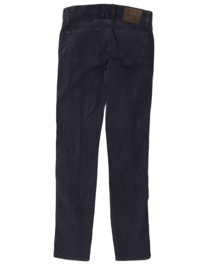 Jeckerson Mens Slim Jeans W29 L30 Navy Blue Cotton