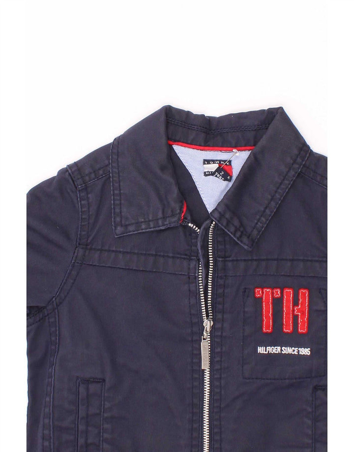 Tommy Hilfiger Baby Boys Graphic Bomber Jacket 18-24 Months Navy Blue