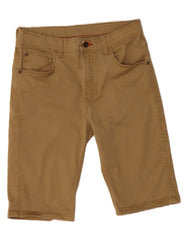 WRANGLER Boys Casual Shorts 15-16 Years W28  Beige Cotton