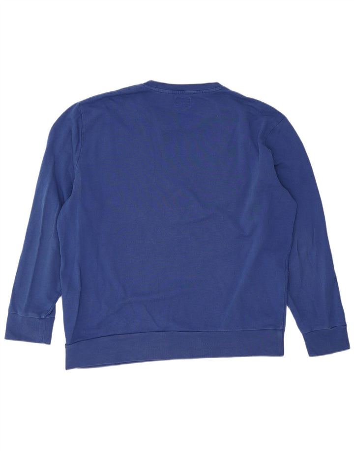 Levi's Mens Graphic Sweatshirt Jumper XL Blue Cotton
