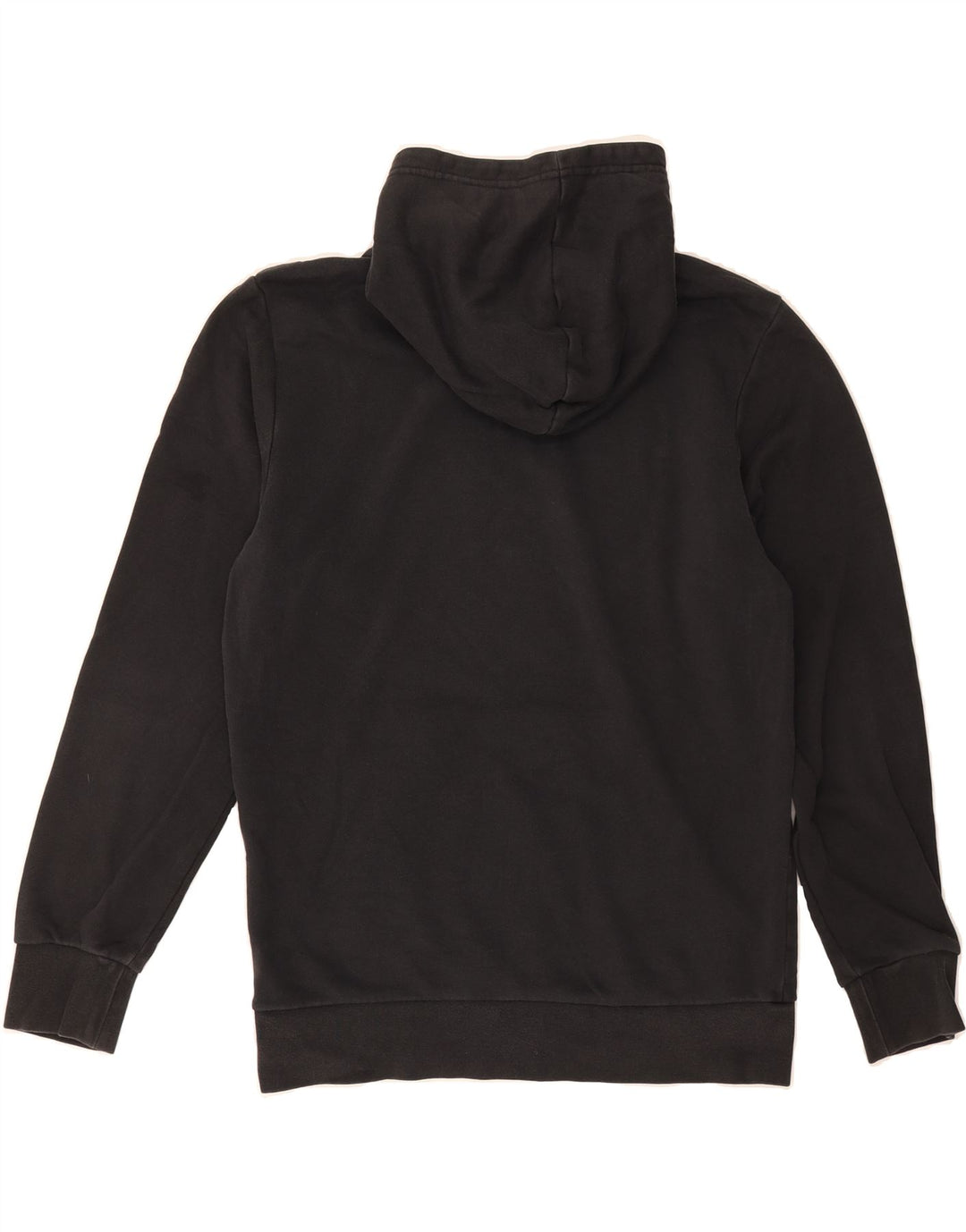 ADIDAS Mens Graphic Hoodie Jumper Medium Black Cotton Vintage Adidas and Second-Hand Adidas from Messina Hembry 