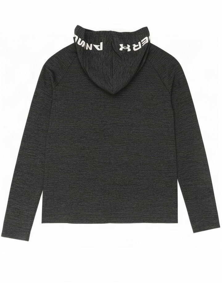 Under Armour Mens Graphic Top Long Sleeve Medium Grey Flecked