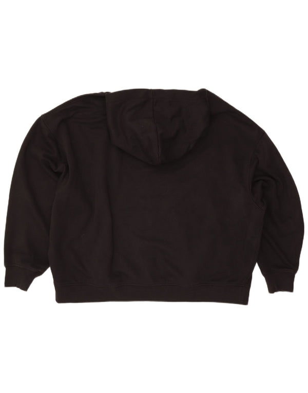 Calvin Klein Jeans Mens Hoodie Jumper 3XL Black Cotton