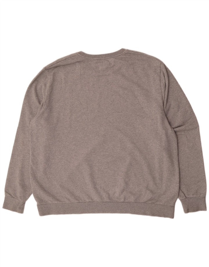 Hackett Mens Classic Fit Graphic Sweatshirt Jumper 3XL Grey Cotton