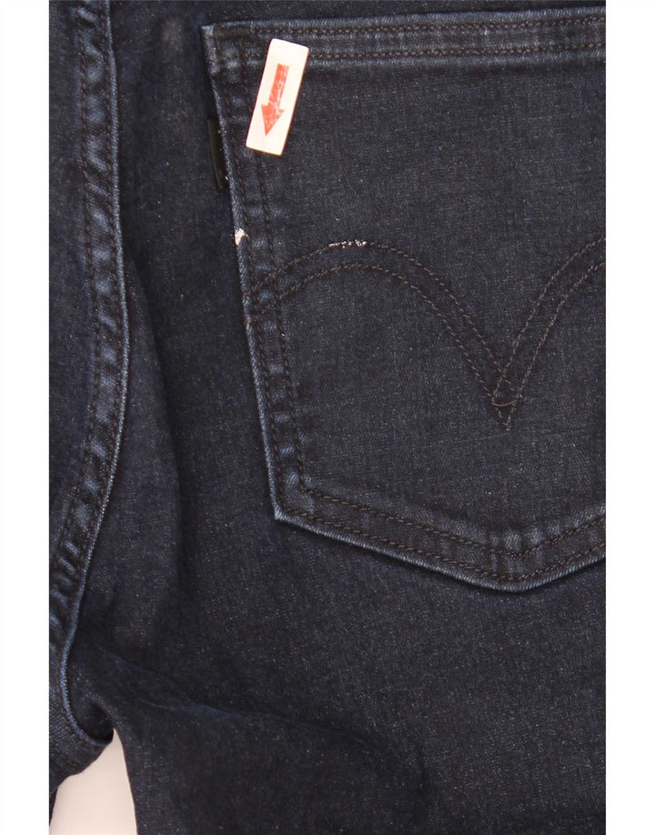 Levi's Womens Skinny Jeans W32 L32 Navy Blue Cotton