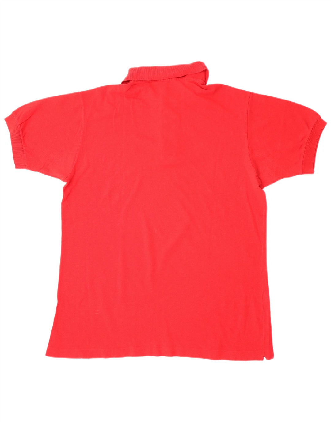 LACOSTE Mens Polo Shirt Size 6 XL Red Cotton