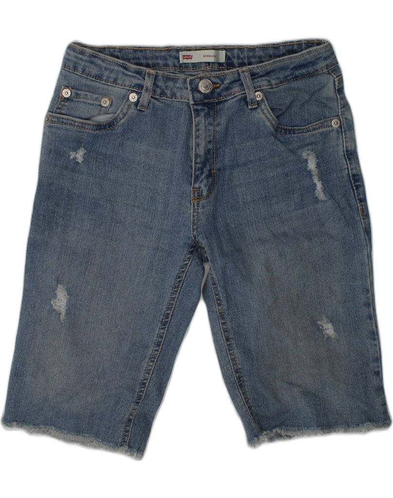 LEVI'S Boys Denim Bermuda Shorts 13-14 Years W26  Blue Cotton | Vintage Levi's | Thrift | Second-Hand Levi's | Used Clothing | Messina Hembry 