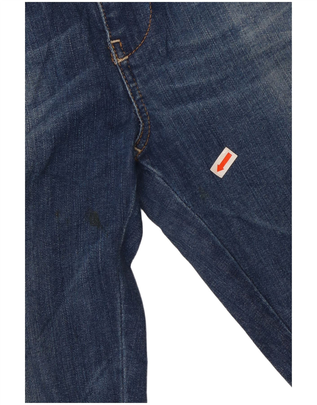 DIESEL Womens Skinzee Low Waist Super Slim Skinny Jeans W25 L27 Blue