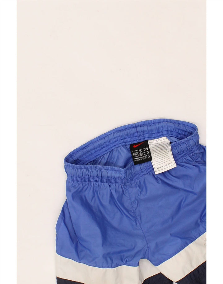 NIKE Boys Sport Shorts 5-6 Years Small Blue Polyester Vintage Nike and Second-Hand Nike from Messina Hembry 