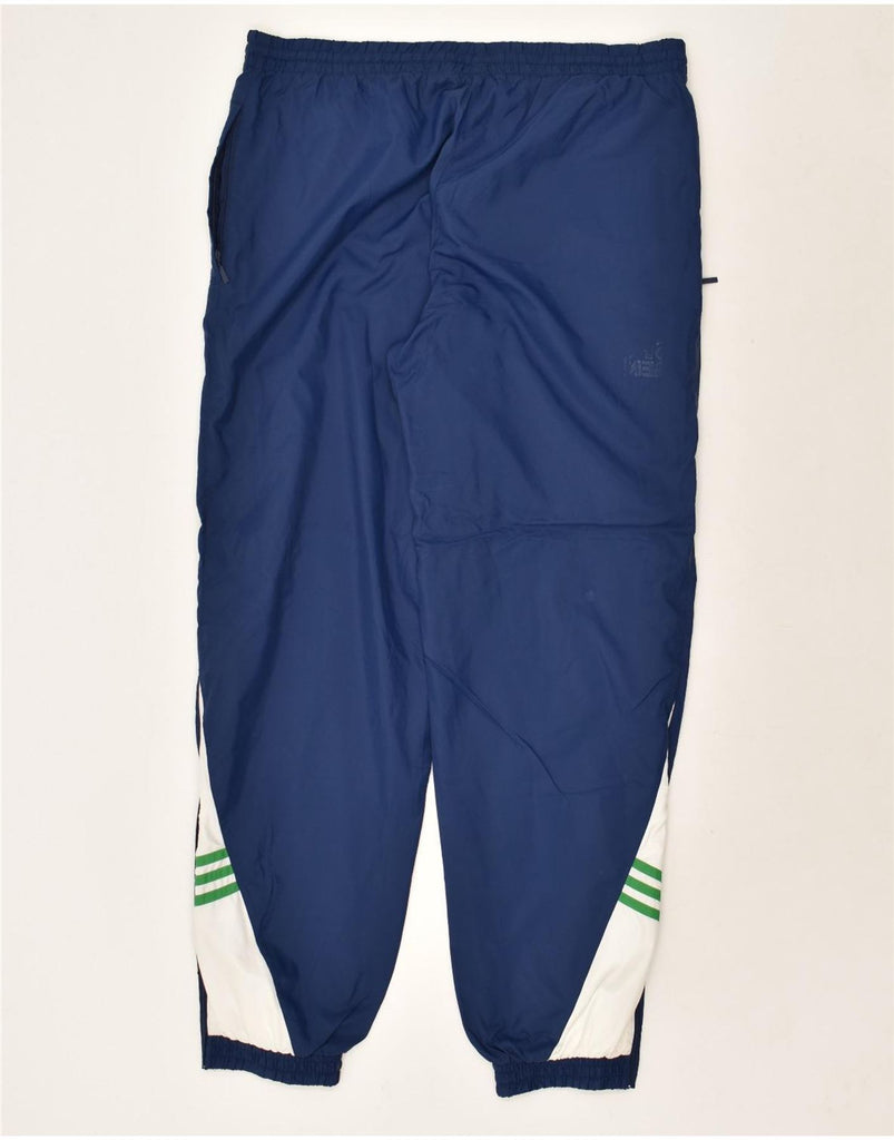 ADIDAS Mens Tracksuit Trousers Joggers UK 40 /42 Medium Navy Blue | Vintage Adidas | Thrift | Second-Hand Adidas | Used Clothing | Messina Hembry 