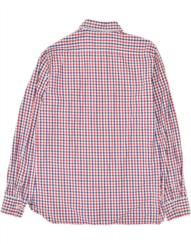 MASSIMO DUTTI Mens Casual Fit Shirt Medium Red Gingham | Vintage Massimo Dutti | Thrift | Second-Hand Massimo Dutti | Used Clothing | Messina Hembry 