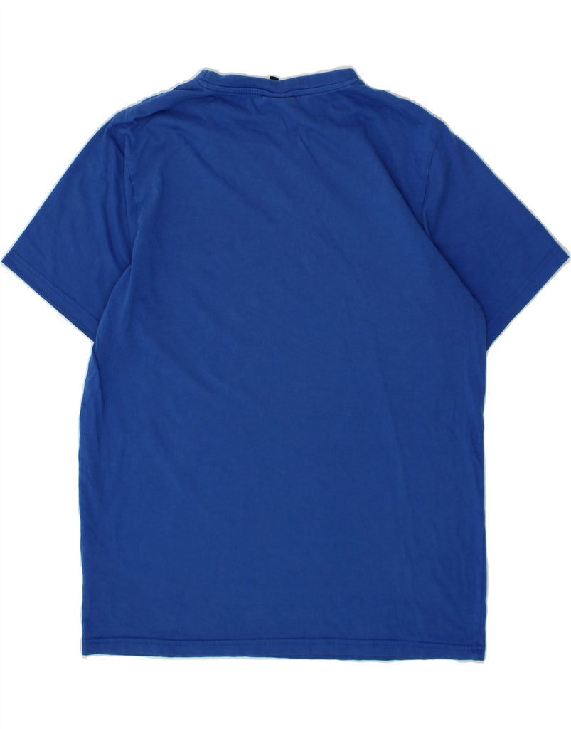 ELLESSE Mens Graphic T-Shirt Top Large Blue Cotton Vintage Ellesse and Second-Hand Ellesse from Messina Hembry 