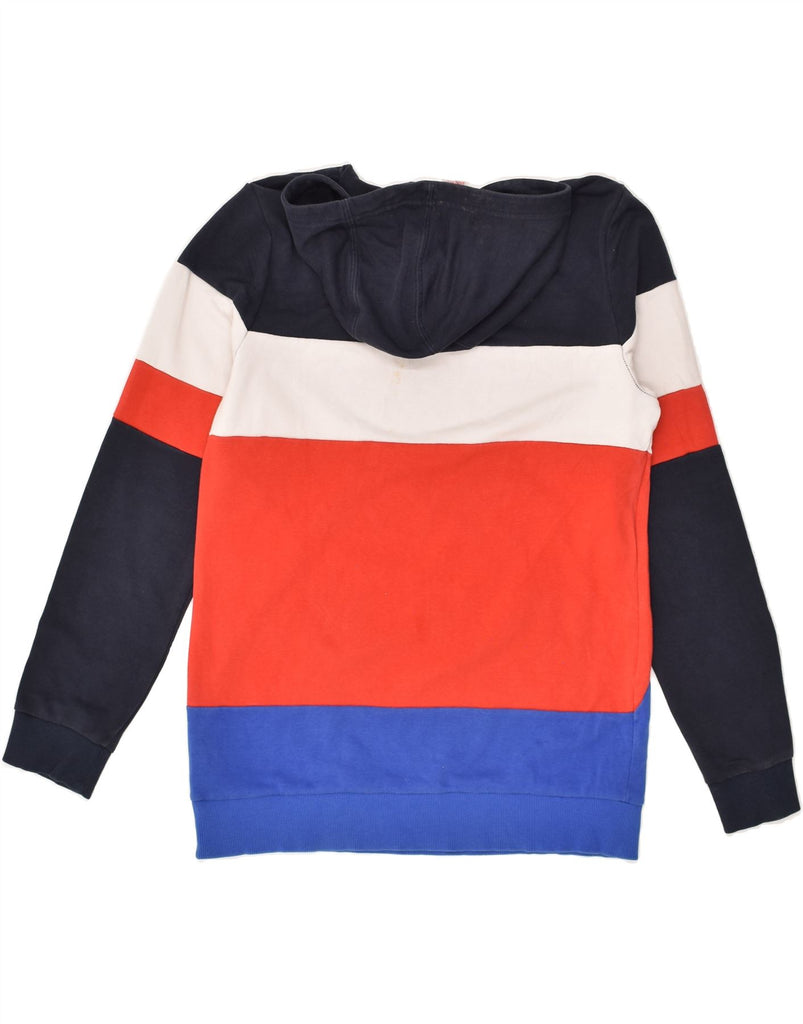 ADIDAS Boys Graphic Hoodie Jumper 15-16 Years Multicoloured Colourblock Vintage Adidas and Second-Hand Adidas from Messina Hembry 