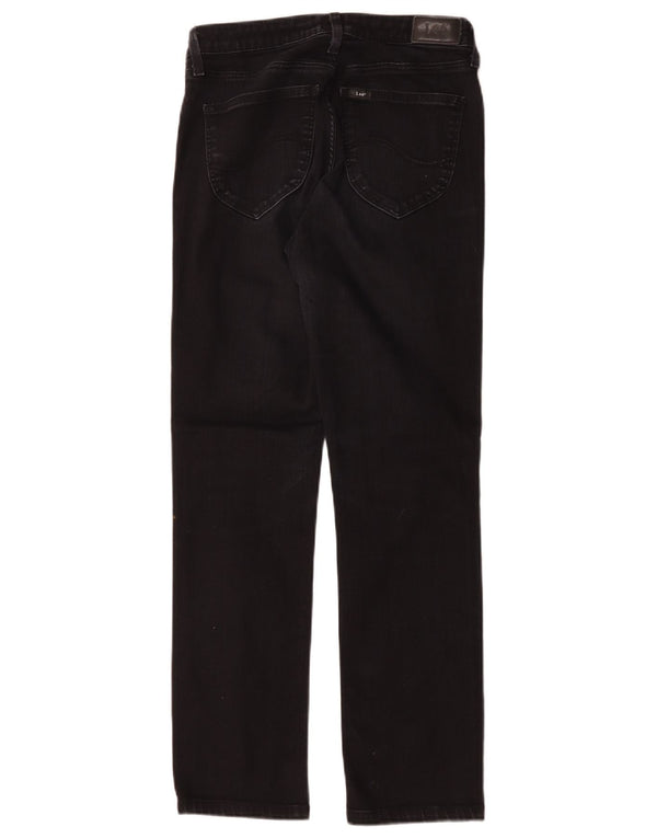 Lee Womens Straight Jeans W30 L29 Black