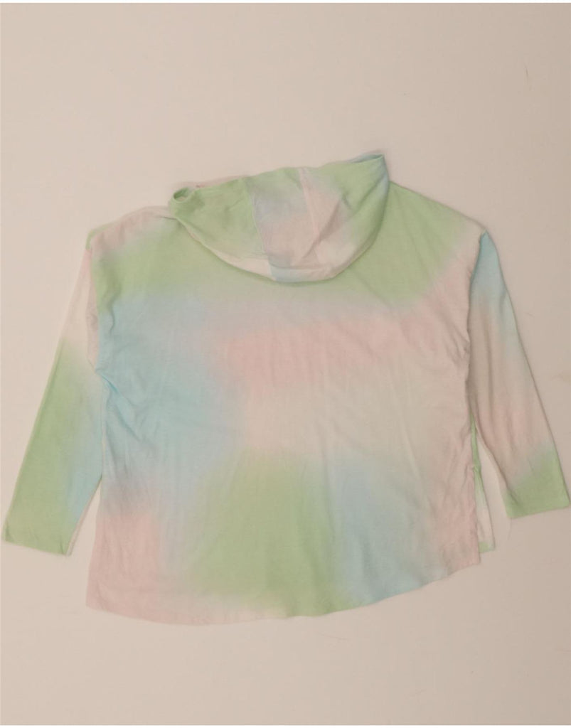 ADIDAS Womens Loose Fit Graphic Top 3/4 Sleeve UK 16 Large Multicoloured Vintage Adidas and Second-Hand Adidas from Messina Hembry 