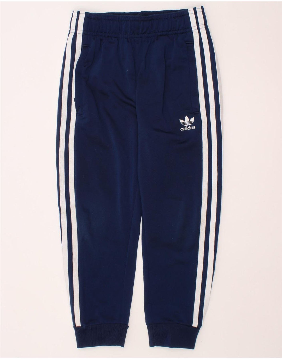 ADIDAS Boys Aeroready Tracksuit Trousers Joggers 5-6 Years  Navy Blue