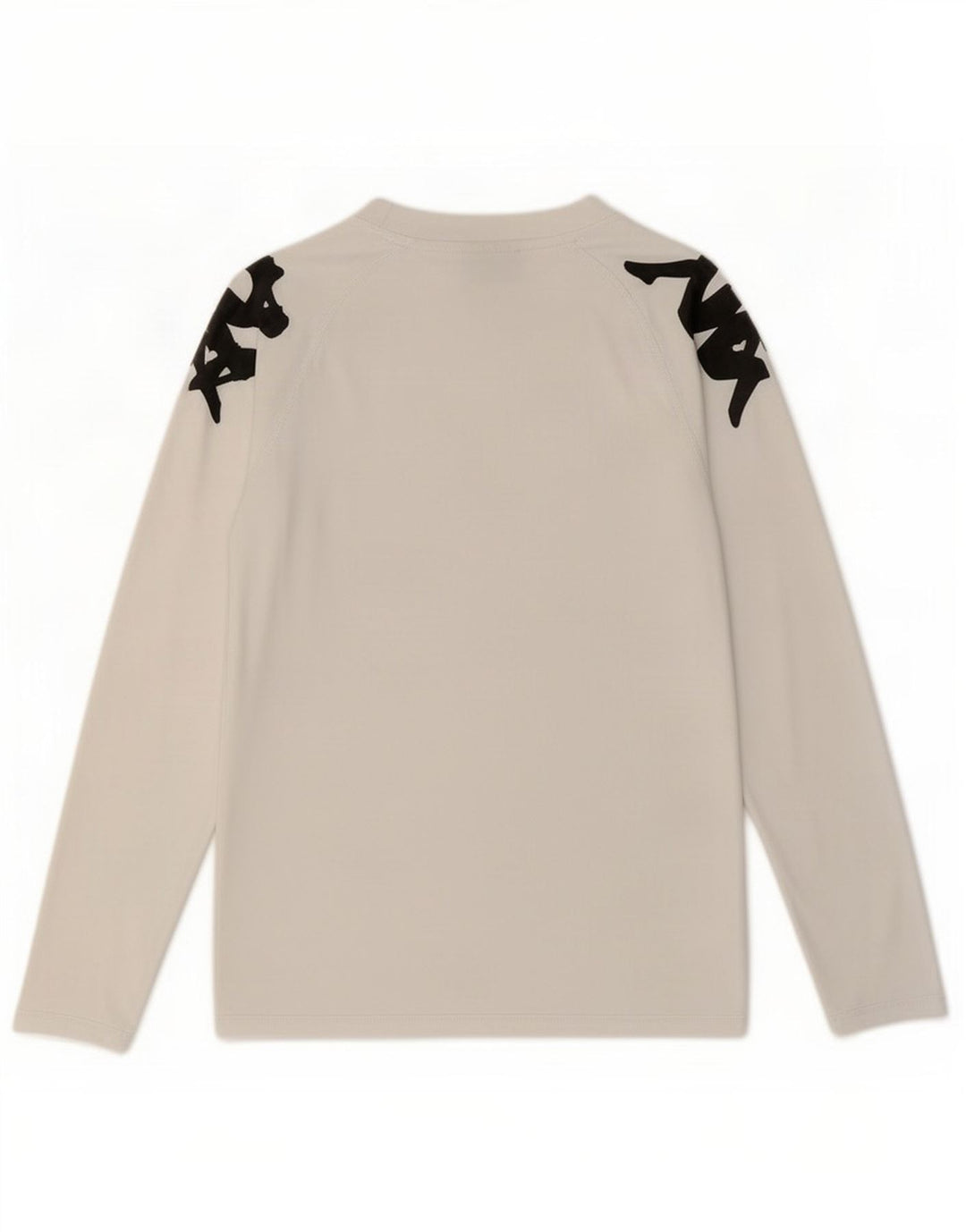 Kappa Boys Graphic Top Long Sleeve 13-14 Years White