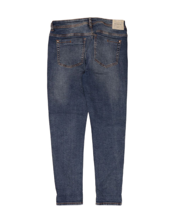 Zara Womens Skinny Jeans EU 40 Medium W30 L28 Navy Blue