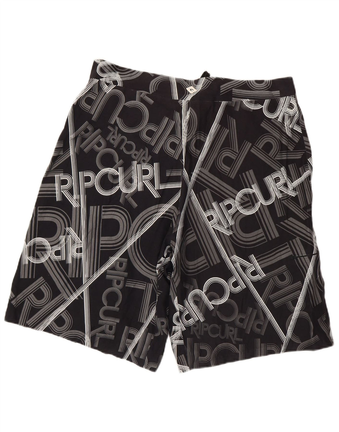 RIP CURL Mens Graphic Swimming Shorts Large  Black