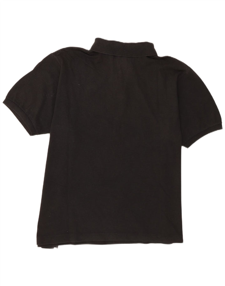 Lacoste Mens Polo Shirt Size 8 3XL Black Cotton