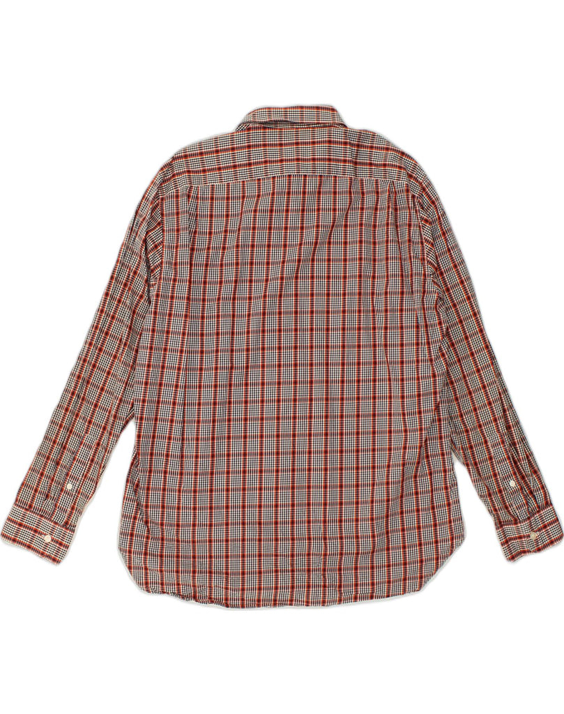 MICHAEL KORS Mens Shirt Large Red Check Cotton | Vintage Michael Kors | Thrift | Second-Hand Michael Kors | Used Clothing | Messina Hembry 