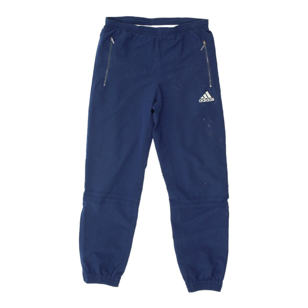 Adidas Mens Navy Blue Tracksuit Bottoms | Vintage Sportswear Track Pants VTG | Vintage Messina Hembry | Thrift | Second-Hand Messina Hembry | Used Clothing | Messina Hembry 