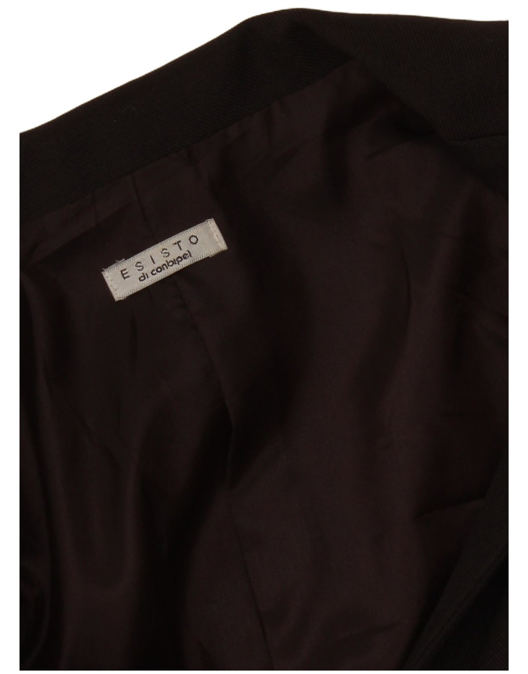 Conbipel Womens Blazer Jacket UK 14 Medium Brown