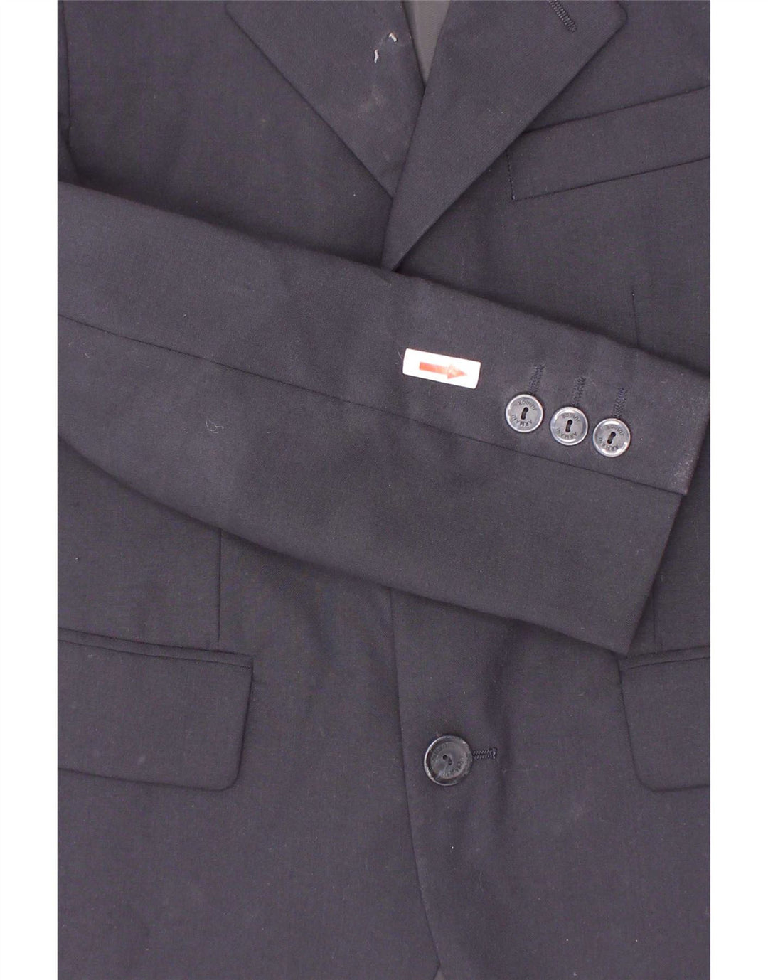 Armani Junior Boys 3 Button Blazer Jacket 6-7 Years Navy Blue Wool