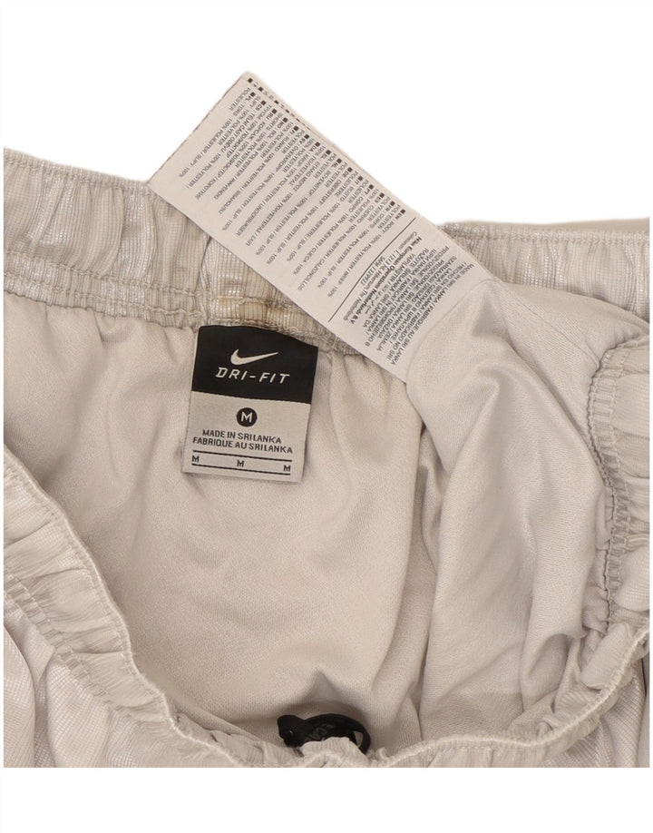 Nike Mens Dri Fit Sport Shorts Medium White Striped Polyester