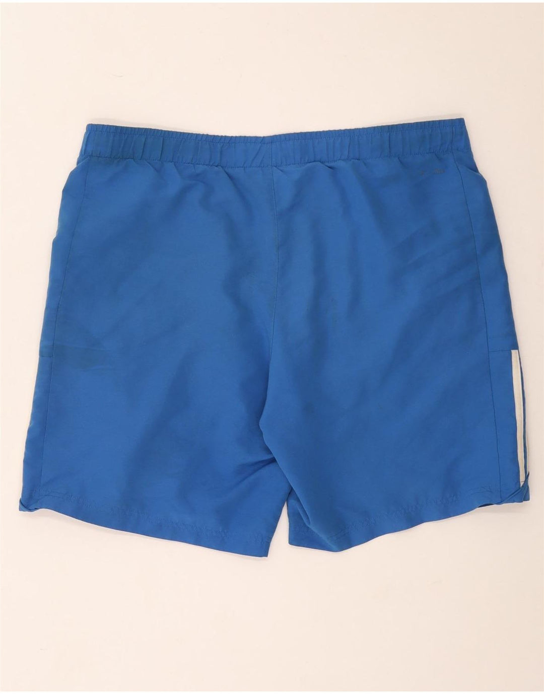 Adidas Mens Climalite Sport Shorts Large Blue Polyester