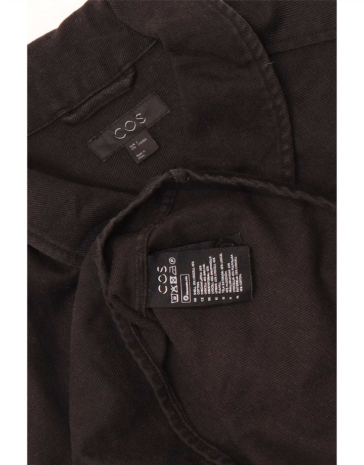 Cos Mens Denim Shirt Small Black Lyocell