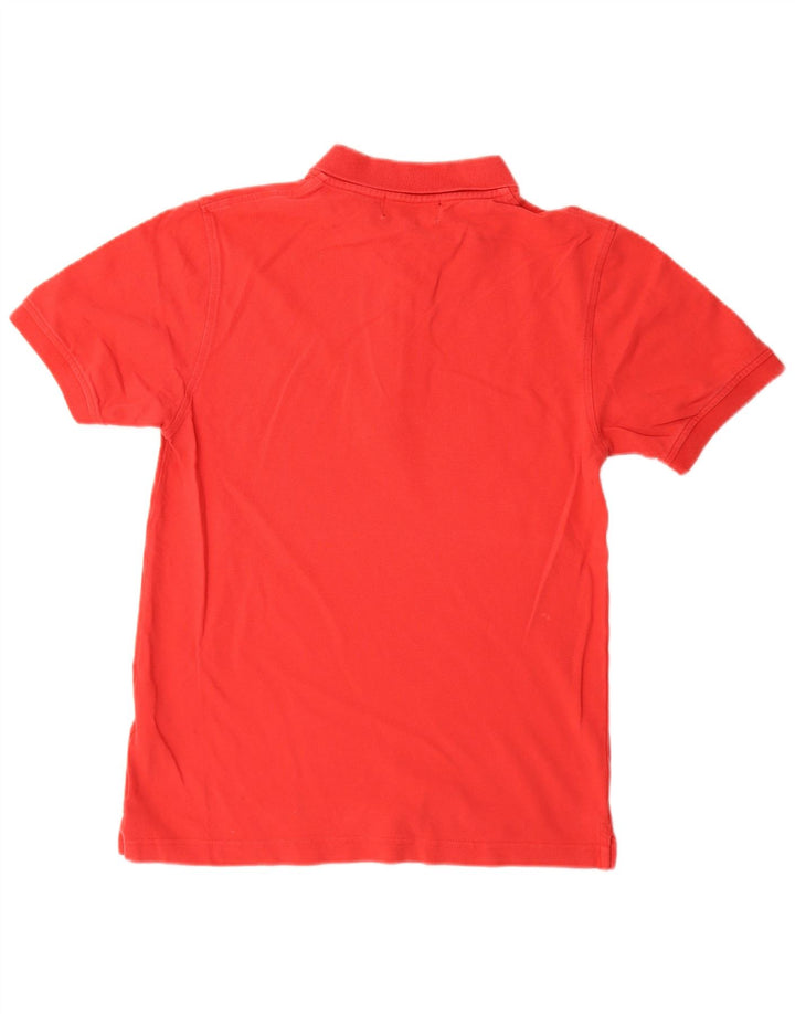 Lyle & Scott Mens Polo Shirt Medium Red Cotton