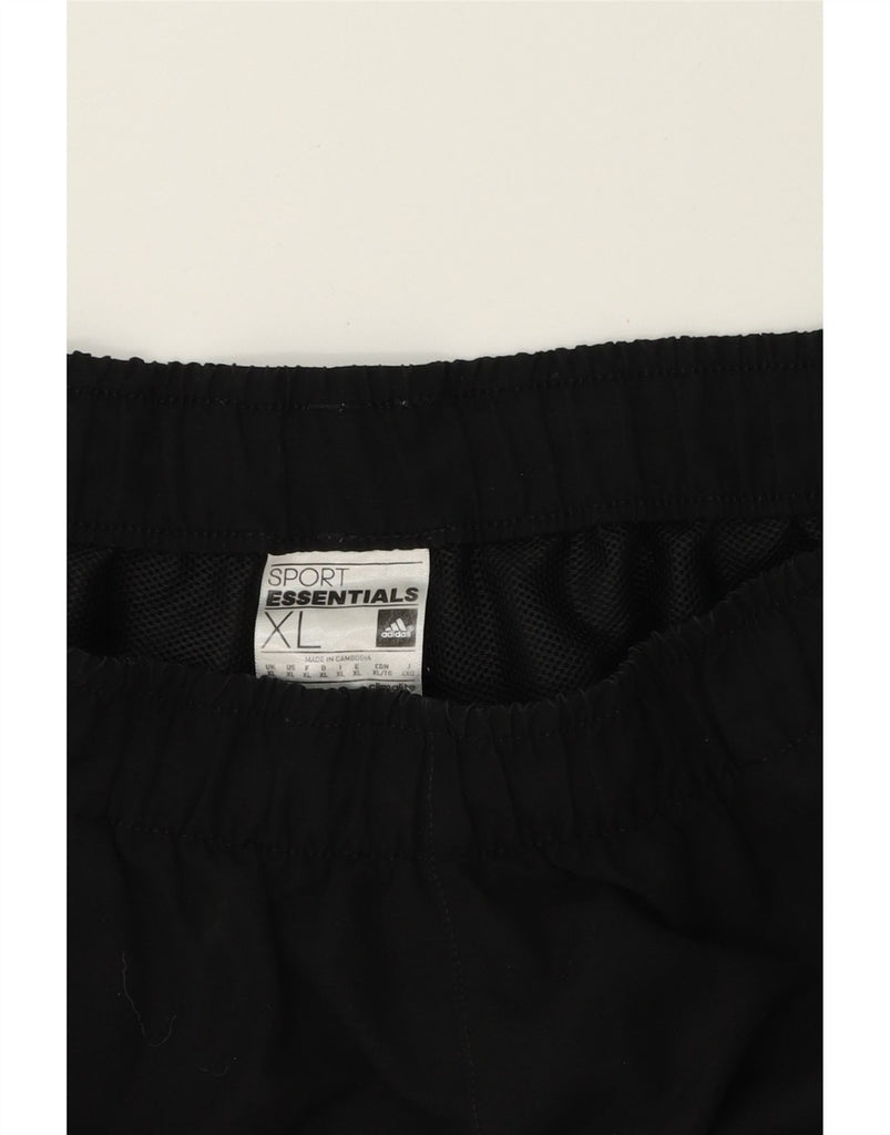 ADIDAS Mens Climalite Sport Shorts XL Black Polyester Vintage Adidas and Second-Hand Adidas from Messina Hembry 