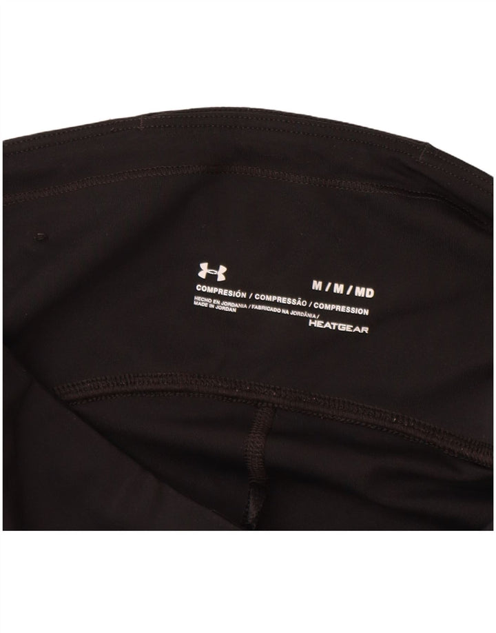 Nike Womens Heat Gear Leggings UK 12 Medium  Black