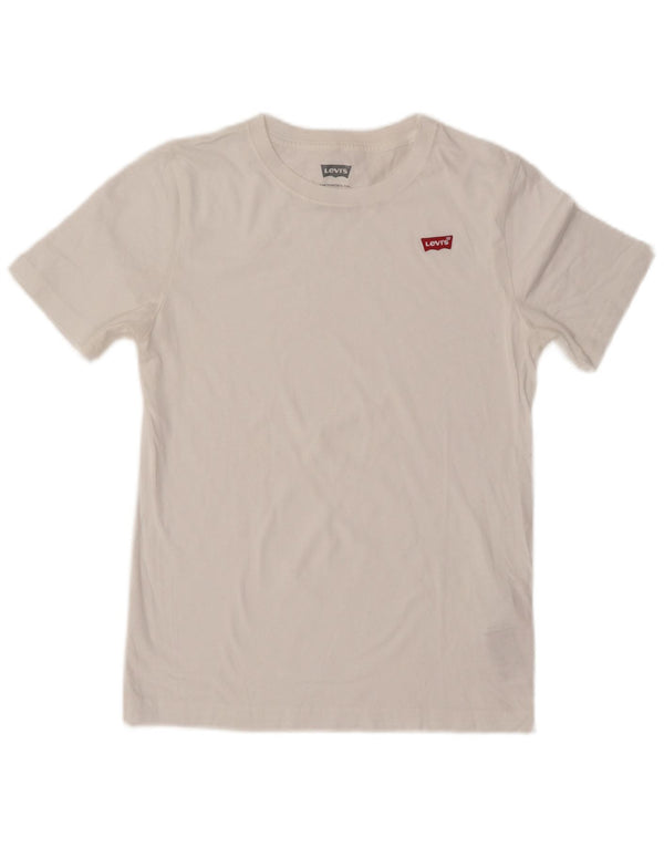LEVI'S Boys T-Shirt Top 13-14 Years White Cotton