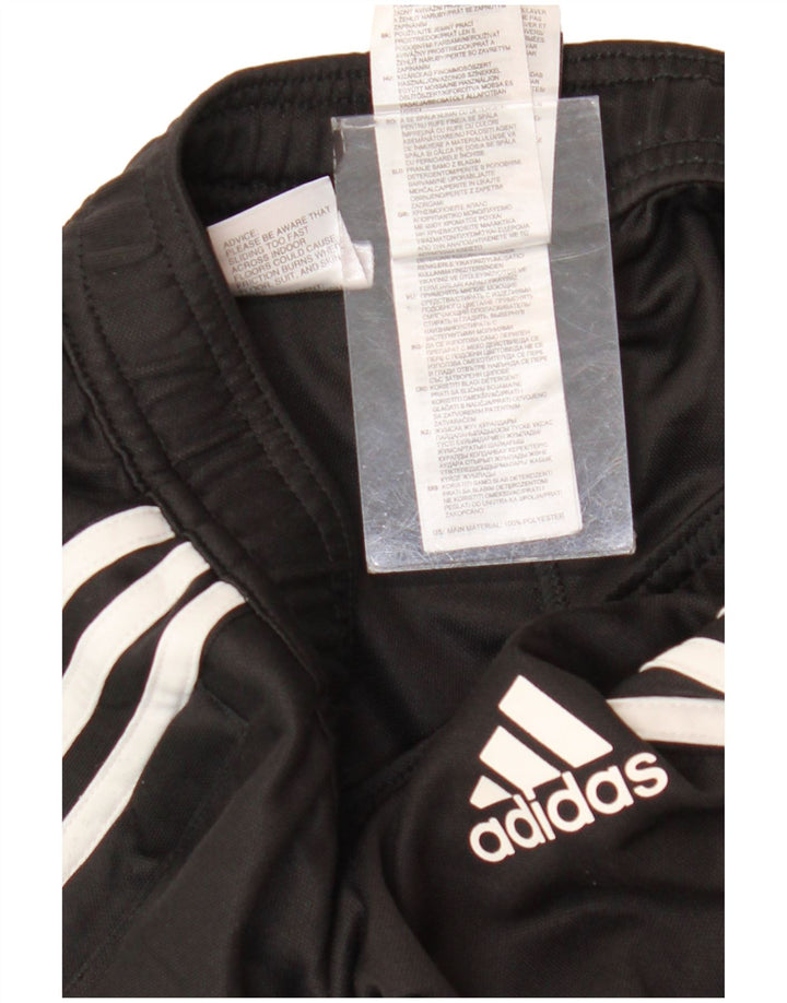 Adidas Mens Tracksuit Trousers Small  Black Polyester